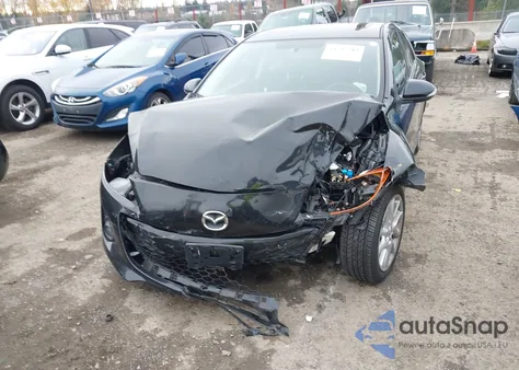 2012 Mazda Mazda3 I Touring z USA, uszkodzony, nr VIN JM1BL1L88C1695651